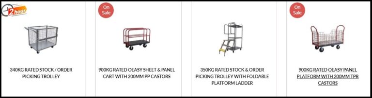 order picking trolleys