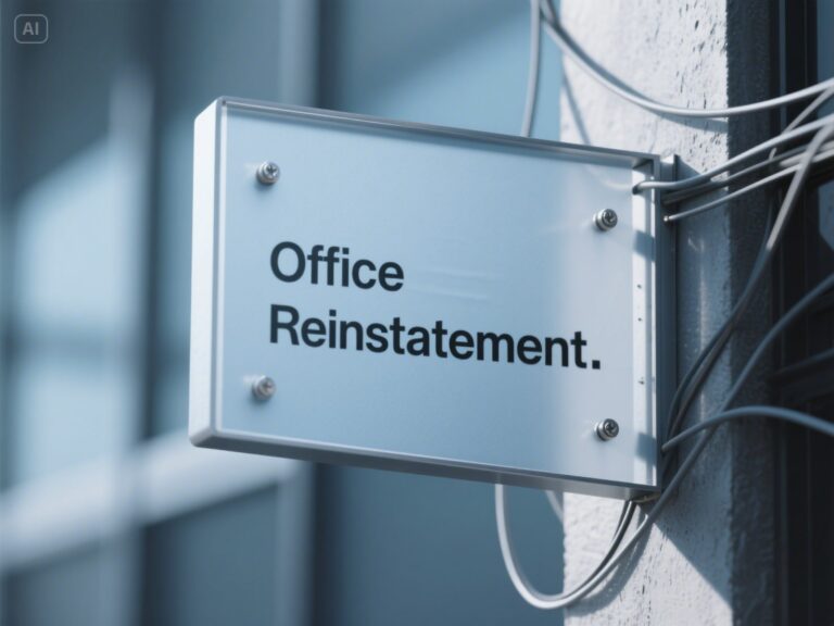 A Deep Dive into The Office Reinstatement Process: From Survey to Completion Office Reinstatement