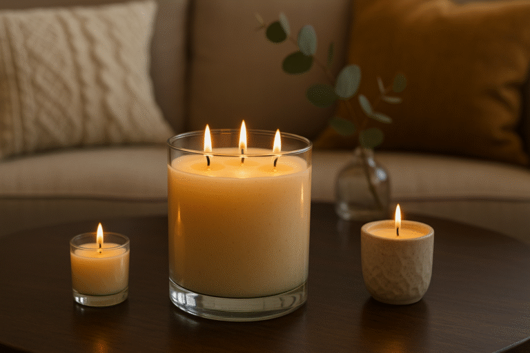 From Dinner Parties to Relaxation Nights: How Scented Candles (and a 3 Wick Candle) Can Upgrade Your Lifestyle Scented Candles